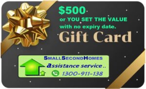 Gift Card $500 Small Second Homes